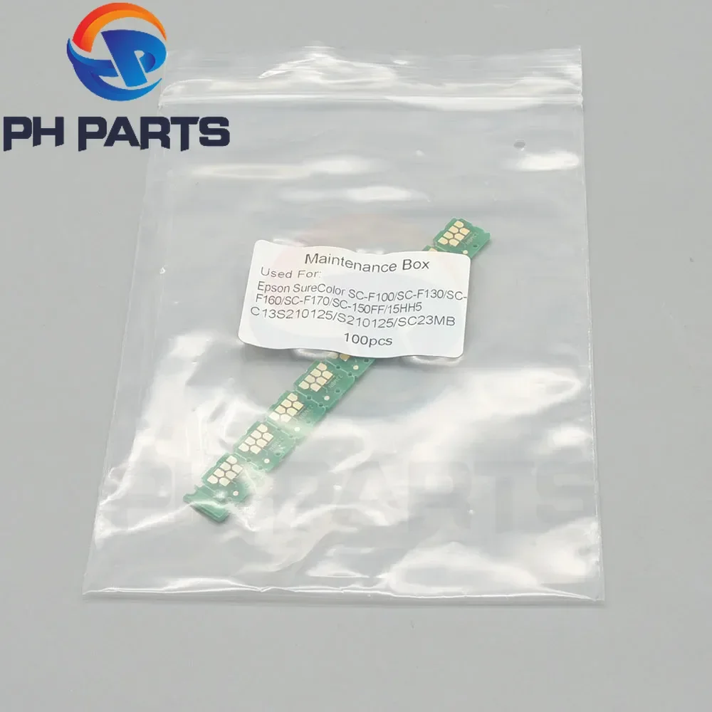 5Pcs SC23MB Compatible Ink Maintenance Box Chip compatible for Epson SureColor F160 F130 Printer Tank C13S210125