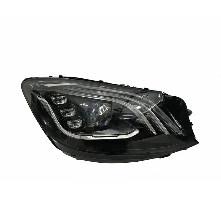 Suitable For Mercedes-Benz W222 headlight Modified Front Lamp For S Class Without Night Vision  2018 2019 2020