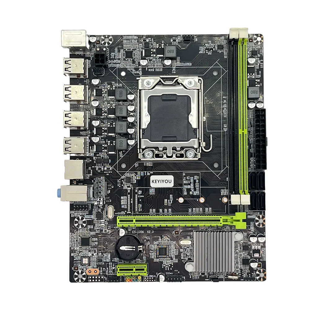 X79 Placa-mãe Kit Xeon LGA 1356 Motherboard Support DDR3 2*16G Desktop And ECC REG RAM