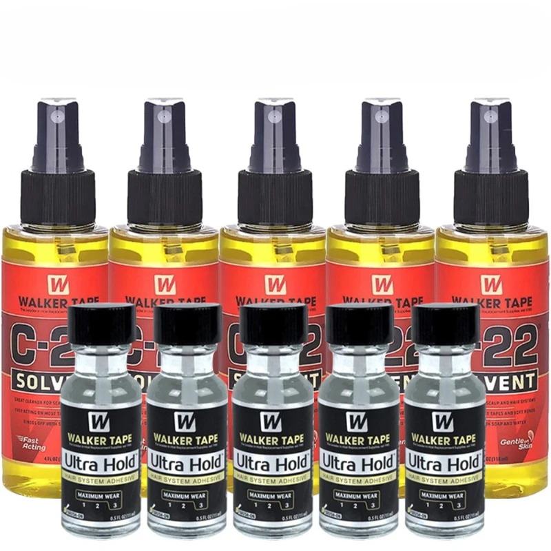 

118ml C-22 Solvent Glue Remover for Toupee Ultra Walker Tape Glue for Lace Frontal Wigs Adhensive Glue Remover for Hair System