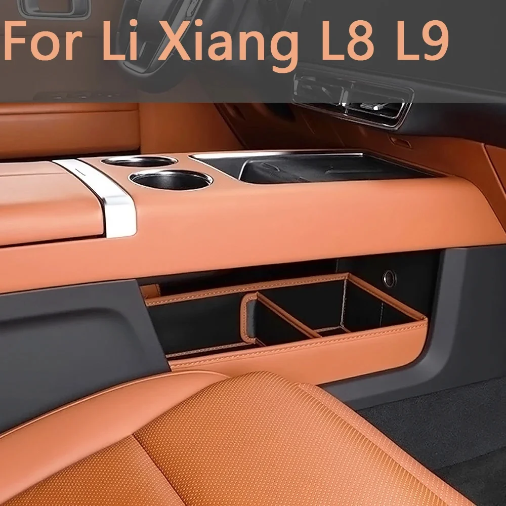 

For LiXiang L8 L9 2022 2023 Car Central Control Storage Box Special Organizer Storage Box Interior Modification for Li Xiang