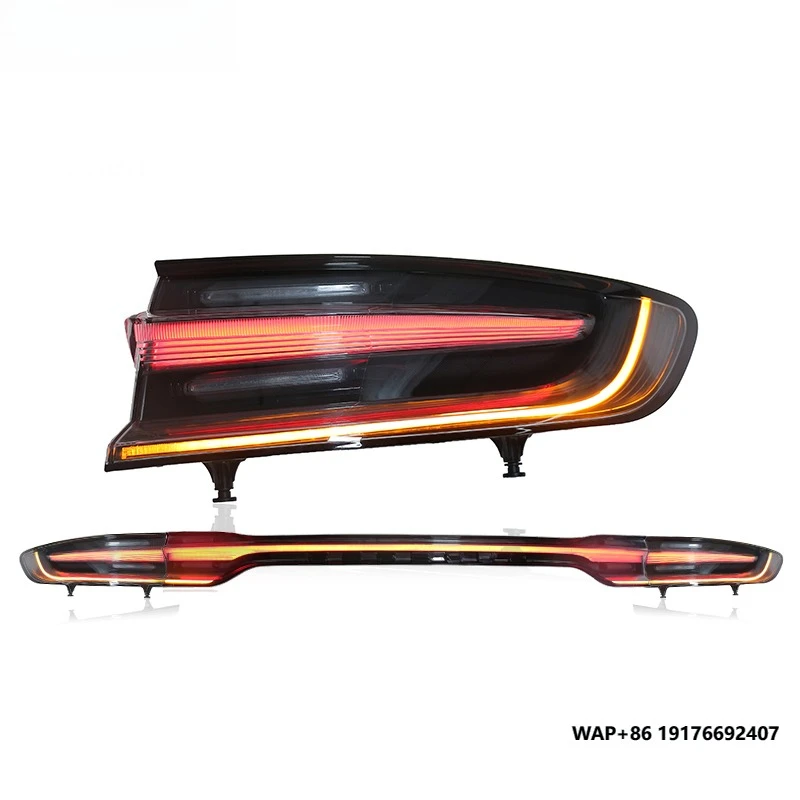 

LED Through Type Rear Taillights for'Porsche Macan 2014-2017 LED Dynamic Taillights Rear Fog Lamp Lighting System JS