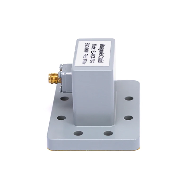 Coax Adapters 5.38-8.17GHz UDR70 Flange Telecom PartsWR-137 to for SMA Female Right Angle Waveguide to