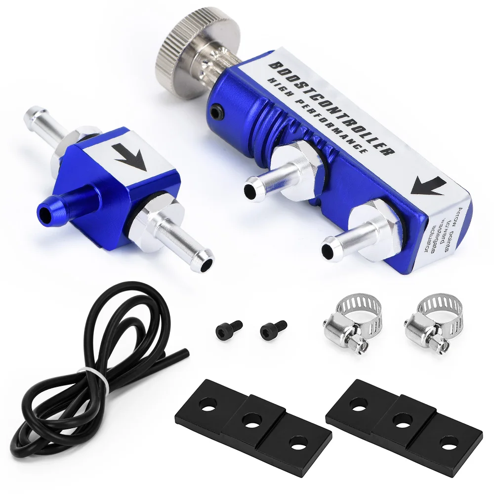 PQY - UNIVERSAL  ADJUSTABLE MANUAL TURBO BOOST CONTROLLER KIT 1-30 PSI IN-CABIN BOOST CONTROL PQY3123