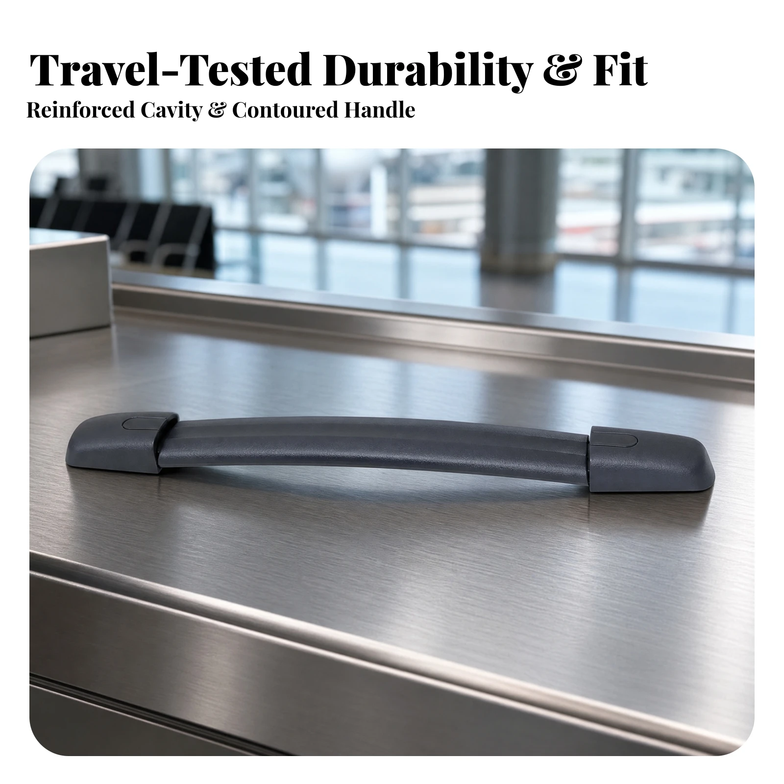 Luggage Brand Compatible Replacement Handle Sturdy Luggage Repair Handle Luggage Hand Holder Ergonomic Lightweight for Travel