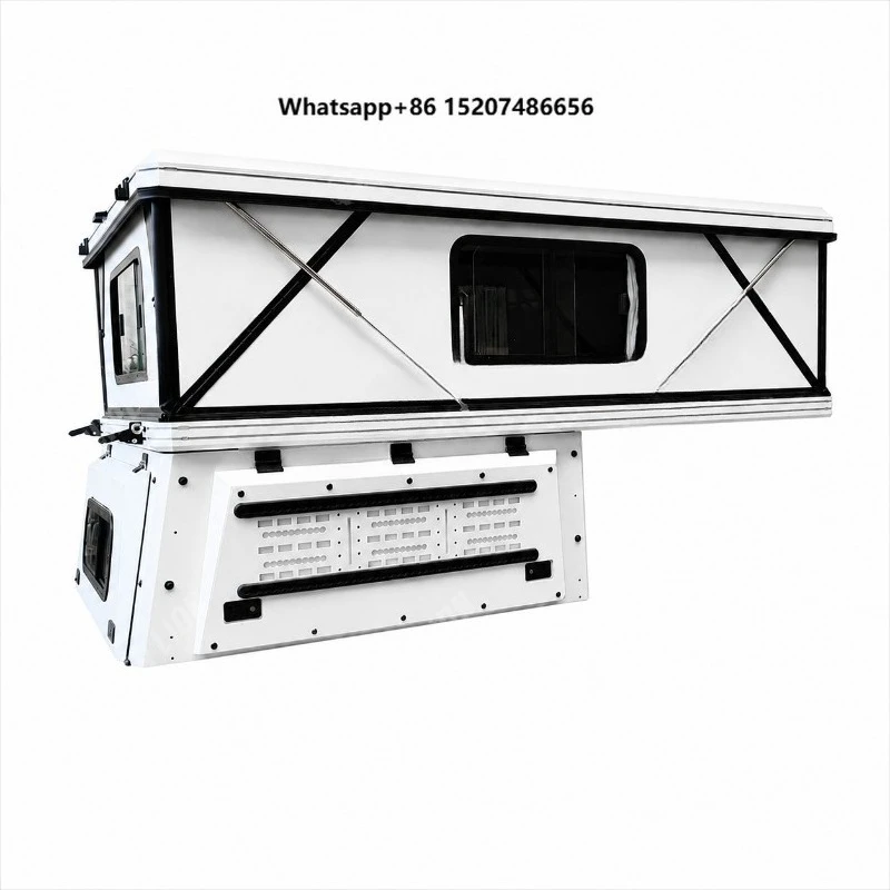 Lightweight Slide in Aluminium Hard Shell Rooftop Camping Car Alu Cab Roof Top Truck Pop up Camper