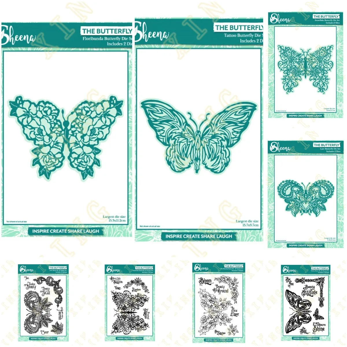 

Metal Cutting Dies Stamps Scrapbook Diary Secoration Embossing Stencil Template Diy Handmade Lace Floribunda Snowflake Butterfly