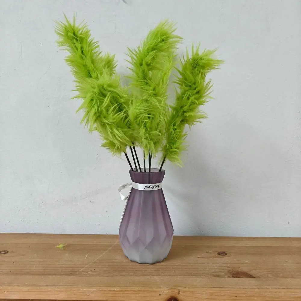 10 قطع الاصطناعي رقيق الأخضر الشباك قضيب الديكور وهمية الإبداعية شجرة عيد الميلاد توبر DIY المواد محاكاة النباتات الخضراء