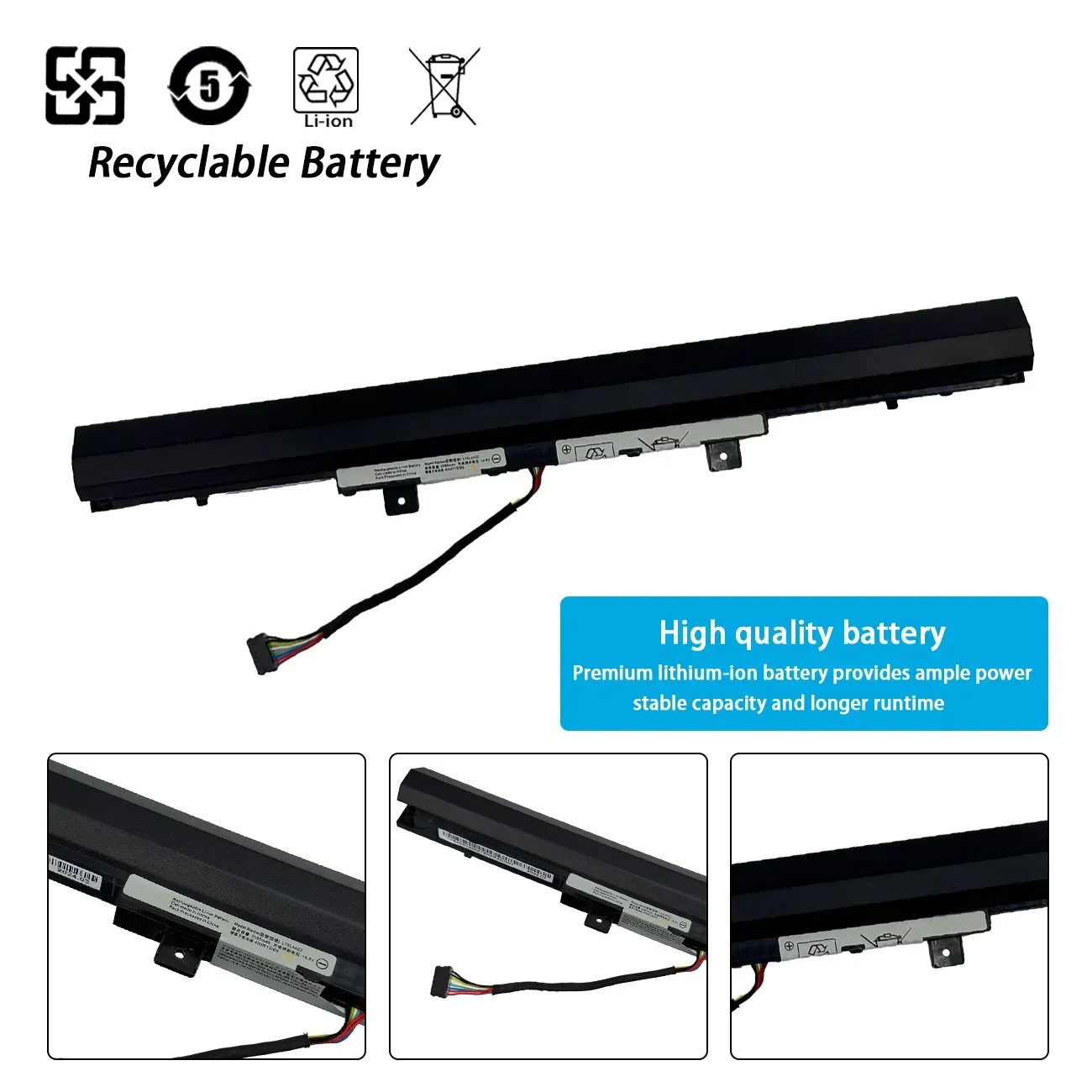 L15L4A02 L15S4A02 Laptop Battery for Lenovo Ideapad V110-15AST V110-14AST 15IAP 15ISK 15IKB E42-80 E52-80 L15C4A02 L15S4A02