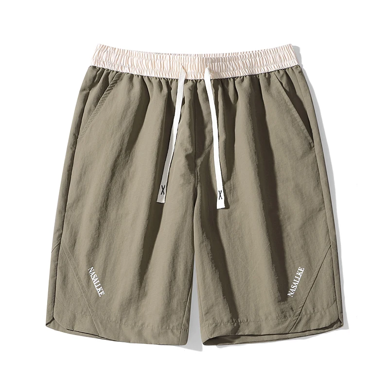 Men's Outdoor Comprehensive Training Lightweight Breathable Sports and Leisure Shorts Summer Fashionable Loose Five Inch Shorts