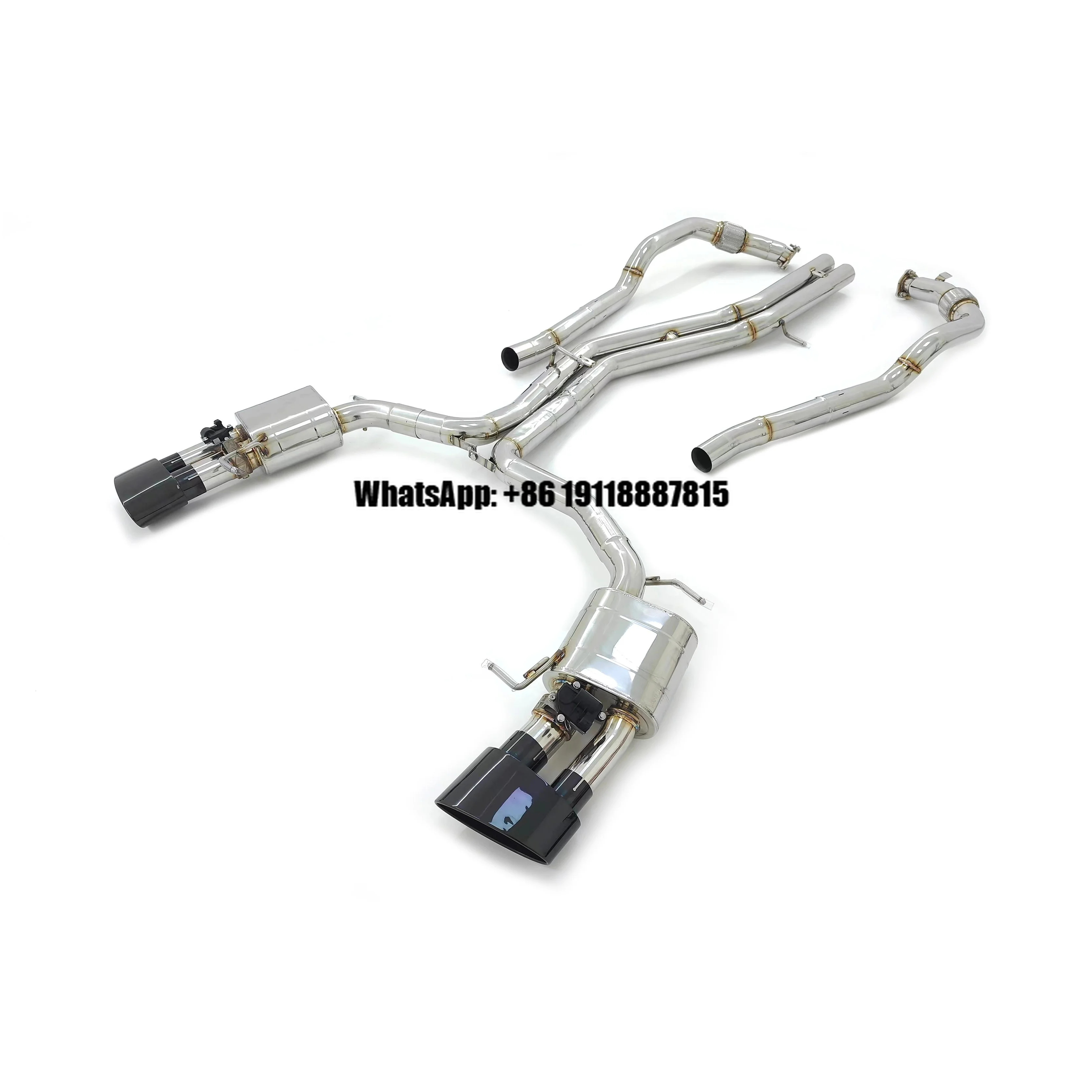 

for Audi RS6/RS7 C8 4.0TT Midpipe & Valved Catback Full Exhaust System
