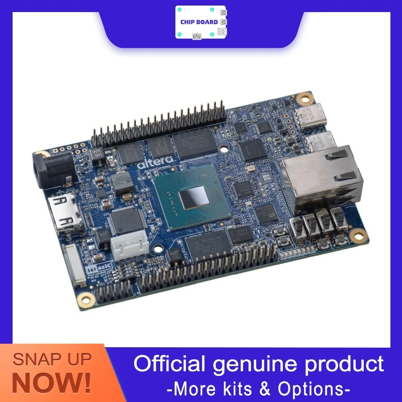 

Terasic DE25-Nano an Agilex 5 SoC FPGA dev board with 138K LEs, 2GB LPDDR4, and ARM A76/A55 cores for hybrid computing.