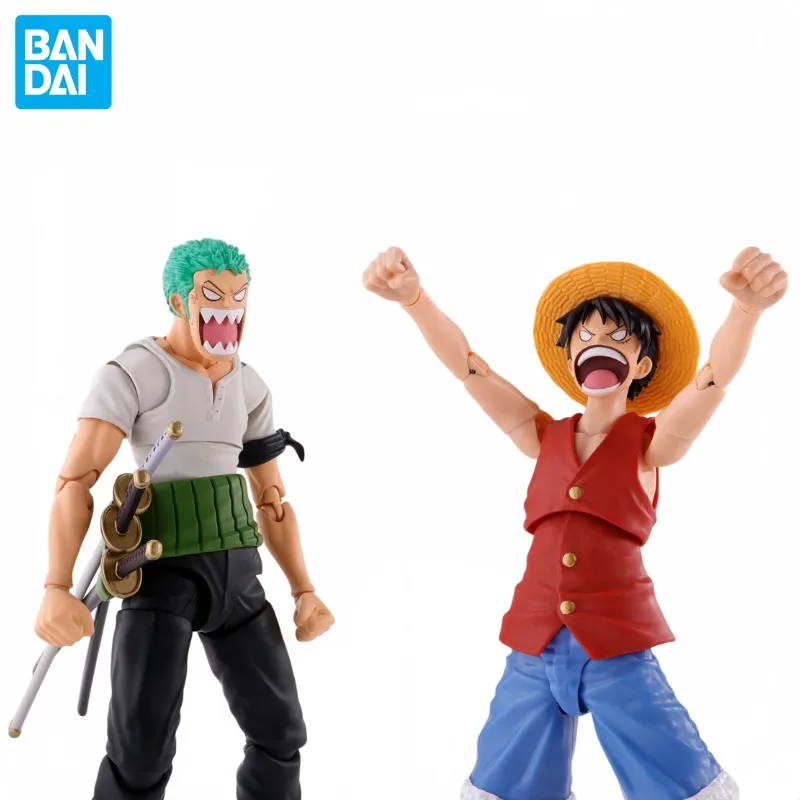 IN STOCK One Piece RORONOA ZORO ROMANCE DAWN Bandai S.H.Figuarts Anime Action Figure Model Collection Toy Gift