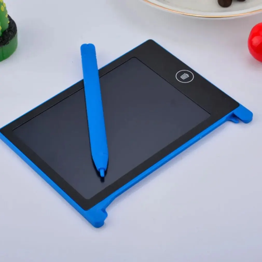 سبورة صغيرة للأطفال ، ضوء ال سي دي ، قرص أسود وأزرق ، لوحة رسم آمنة