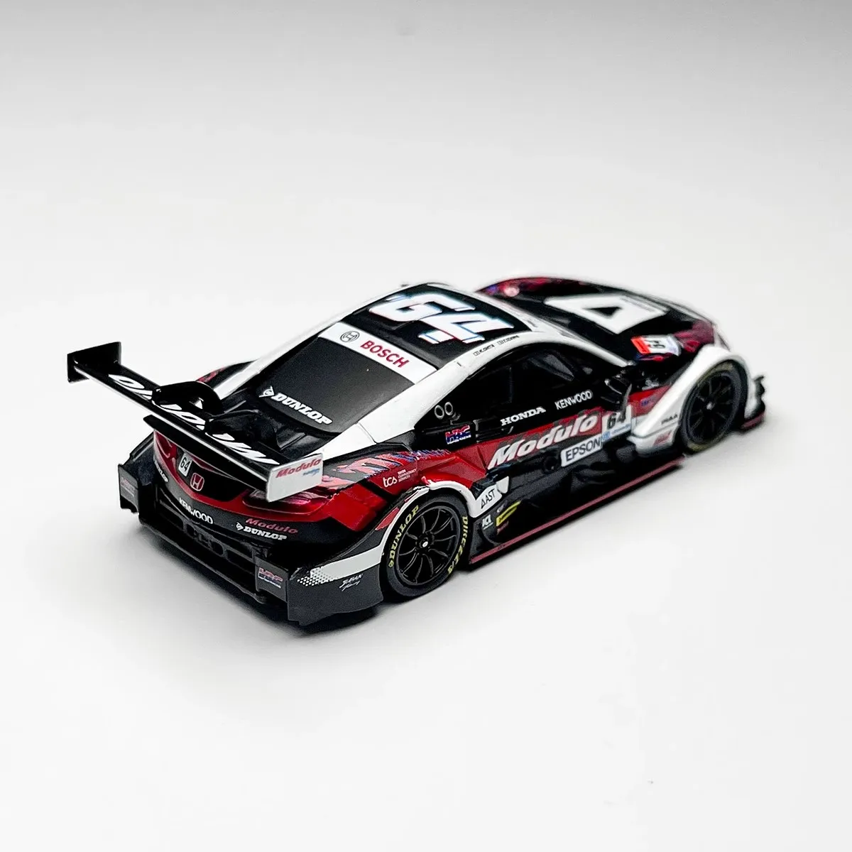 MINI GT 1/64 # 992 Honda NSX GT500 numéro 64 modèle de voiture moulé sous pression enfants jouets Simulation alliage statique voitures à collectionner modèle garçon cadeau