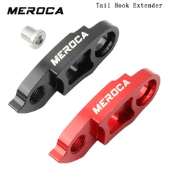 MEROCA Bicycle Rear Derailleur Hanger Extension Aluminum Alloy Speed Change Frame Gear Tail Hook Extender 40-56T Large Flywheel