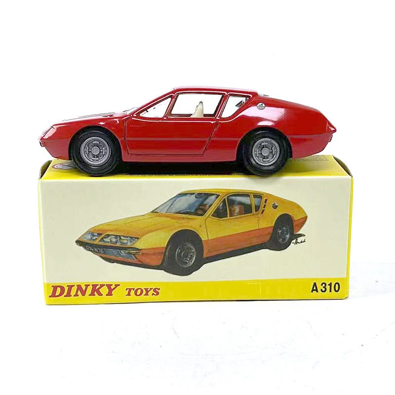 DINKY TOYS 1:43 ALPINE A310 Alloy Car Diecasts & Toy Vehicles Car Model Miniature Scale Model Car For Children