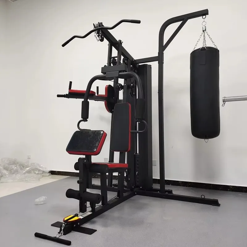 Factory Cheap Multi Strength Fitness 3 Station Home Gym Equipment Multi Station Fitness Full Body Exercise