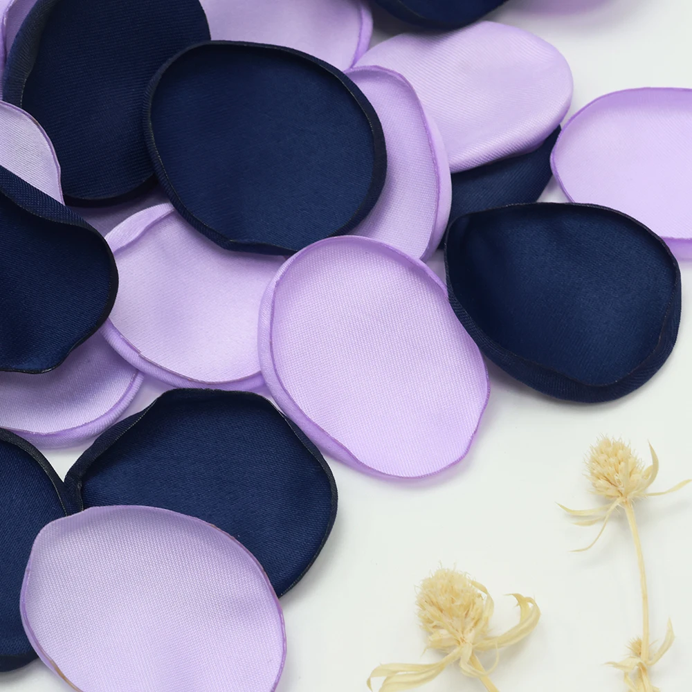 100pcs Mixed Purple Rose Petals Artificial Flower for Wedding Toss Accessories Party Valentines'Day Home Decoration DIY & COS