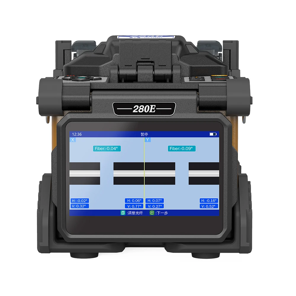 JILONG KL-280T FIber Optic fusion splicer 4 Motor Auto Heat Welding Machine With 2 Layer Cooling Tanks