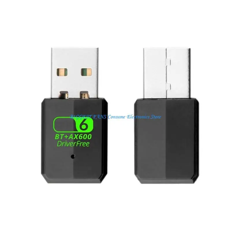 AX600 USB WiFi 6 محول متمثل في Dongle Double Band 2.4Ghz و 5 جيجا هرتز محول الاستقبال اللاسلكي الشبكات اللاسلكية #2