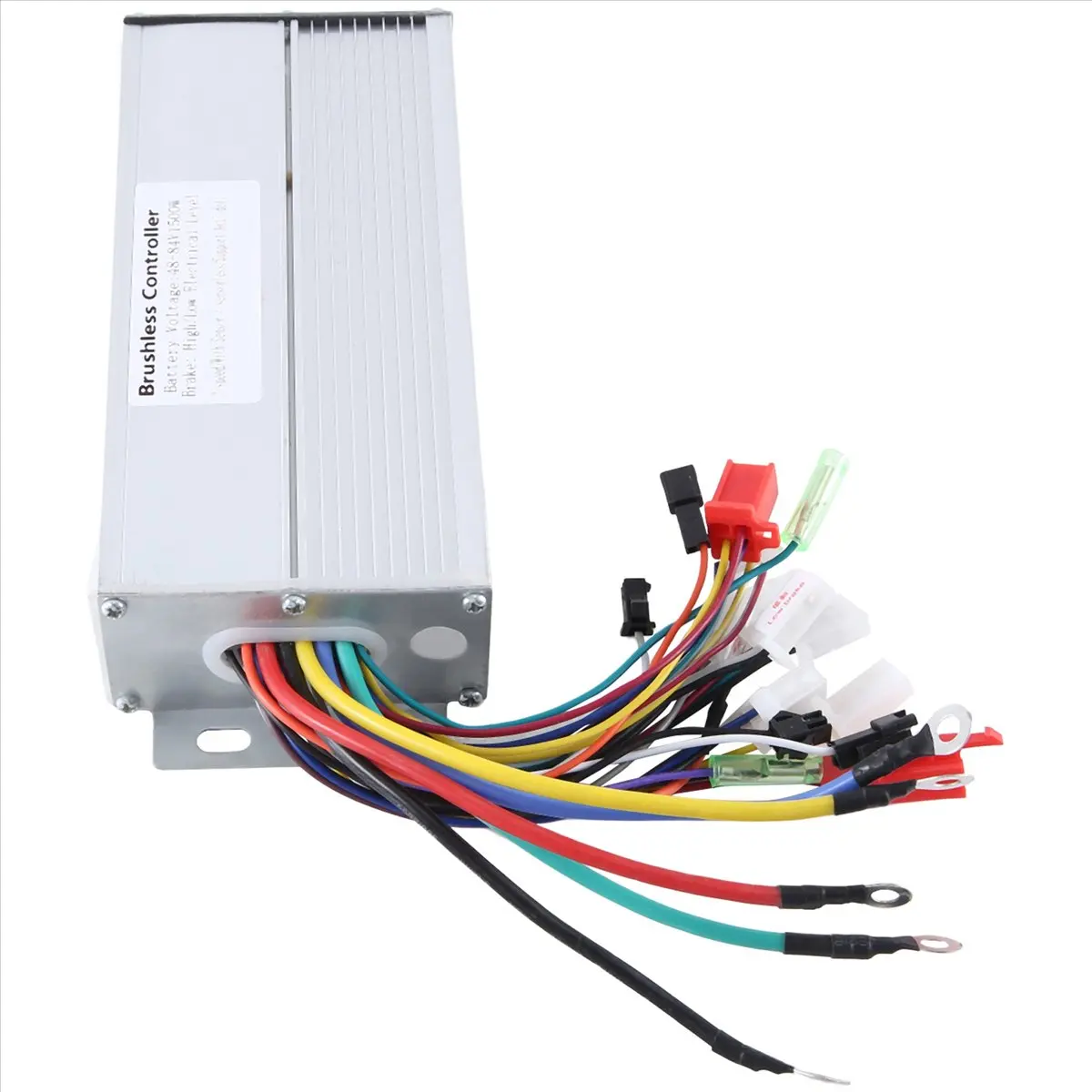 

(CLOS) 15-канальный 48-84В 1500Вт двухрежимный бесщеточный контроллер скорости двигателя, замена для электровелосипеда