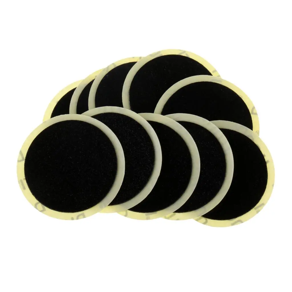 30 Pieces 25mm Rubber Bike Puncture Repair Patches for Repairing Tire, Inner Tube, Tyre, Air Bed