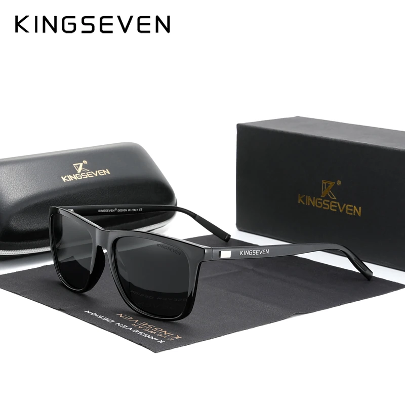 KINGSEVEN Aluminum Frame Sunglasses Men Polarized Photochromic Sun Glasses Women's Accessories Driving Sunglasses