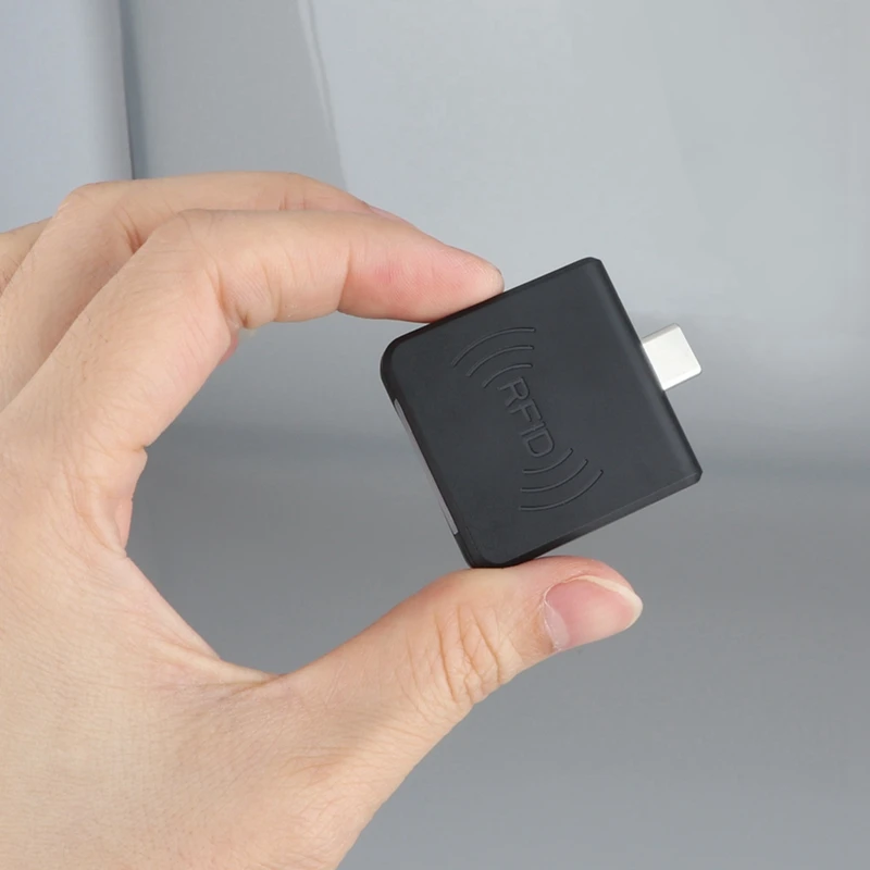 Полный мини-интерфейс типа C 134,2 кГц RFID EMID FDX-B считыватель идентификаторов животных подходит для ушной бирки, щиколотки для крупного рогатого скота, свиней, курицы