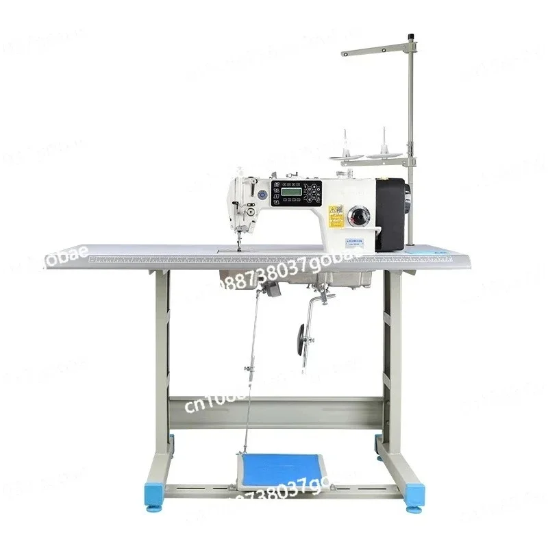 

Electric heavy-duty sewing machine for thick sewing of flatbed clothing