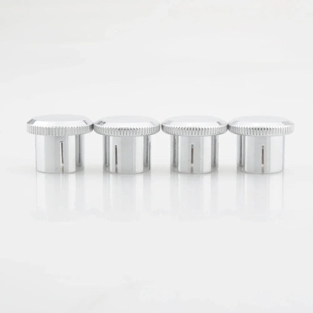 8 قطعة Hifi الصوت RCA التوصيل قبعات النحاس غطاء سدادات الضوضاء الكروم مطلي الصوت أعلى جودة