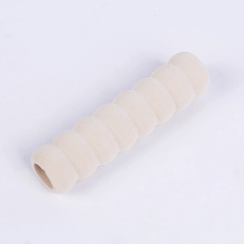 

5pcs Safety Door Handle Cover Eva Non-Slip Child-Proof Door Knob Protector For Home Office Hospital Beige Hardware