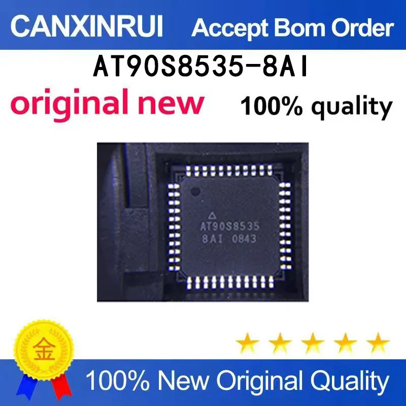 (5pcs-100pcs）New AT90S8535-8AI AT90S8535-8AU TQFP44 spot chip IC