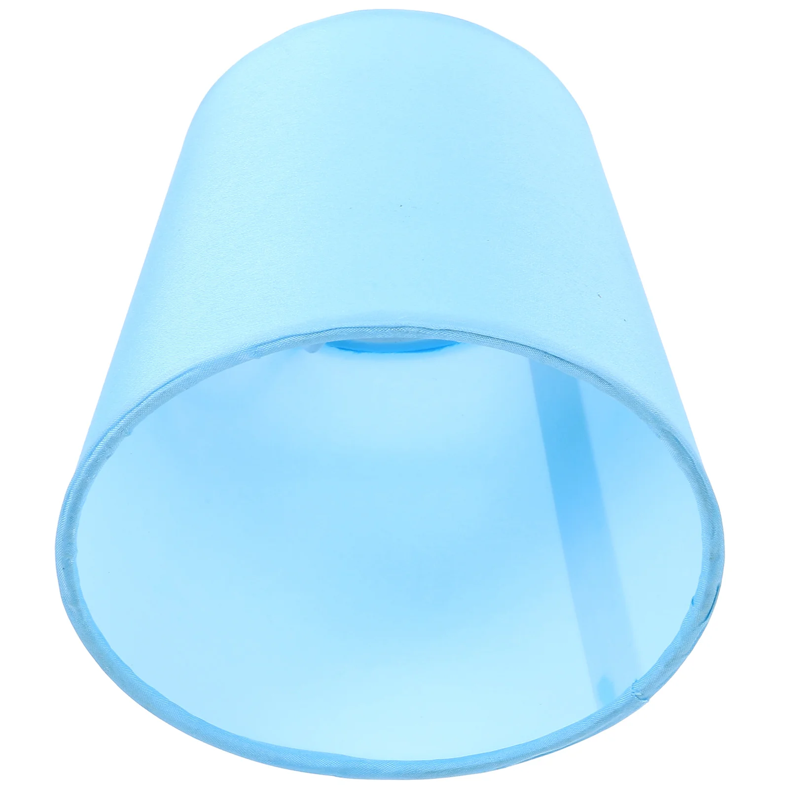 

Cloth Lampshade 10x13x13cm Blue Simple Cover for Hanging Bedside Lamp Modern Lighting Accessories Household Decorative Shades