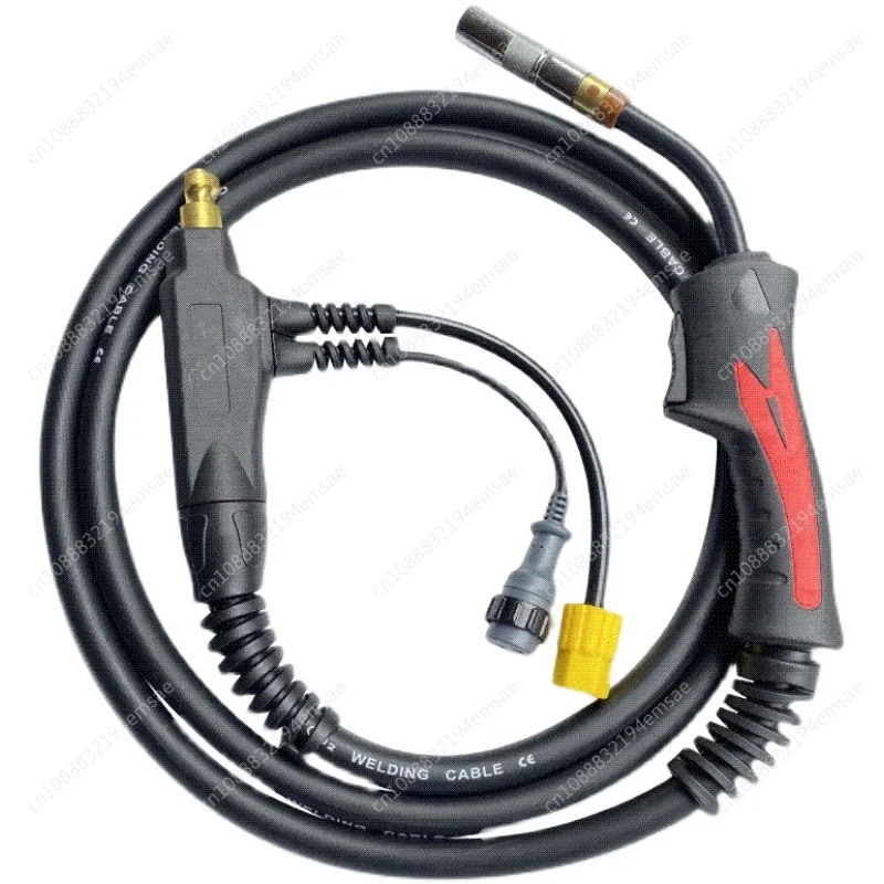 

Двойная сварочная горелка европейского типа 200A350A500A, сварочная горелка с защитой от углекислого газа 15AK24KD, проволока сварочной горелки