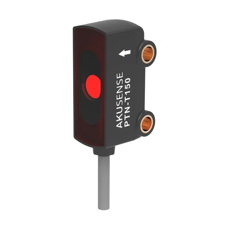 

AKUSENSE PTN-T150NO 1500 мм, регулировка диапазона, сквозной луч, квадратный фотоэлектрический датчик, линия по производству обнаружения на большие расстояния, NPN Light On