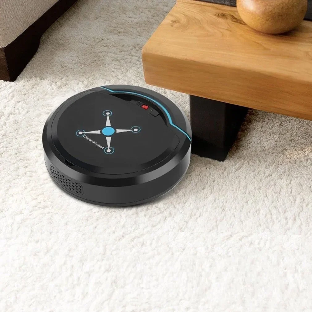 Smart Robot Vacuum Cleaner with USB Rechargeable - Intelligent Automatic Sweeping Machine