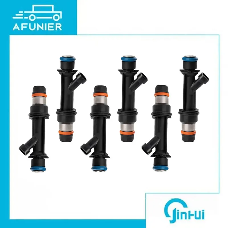Buse d'injecteur de carburant 6 pièces, pour Buick GMC envoyé Isuzu Chevrolet Trailblazer 2003 – 2004 OE No. :25313185,FJ319