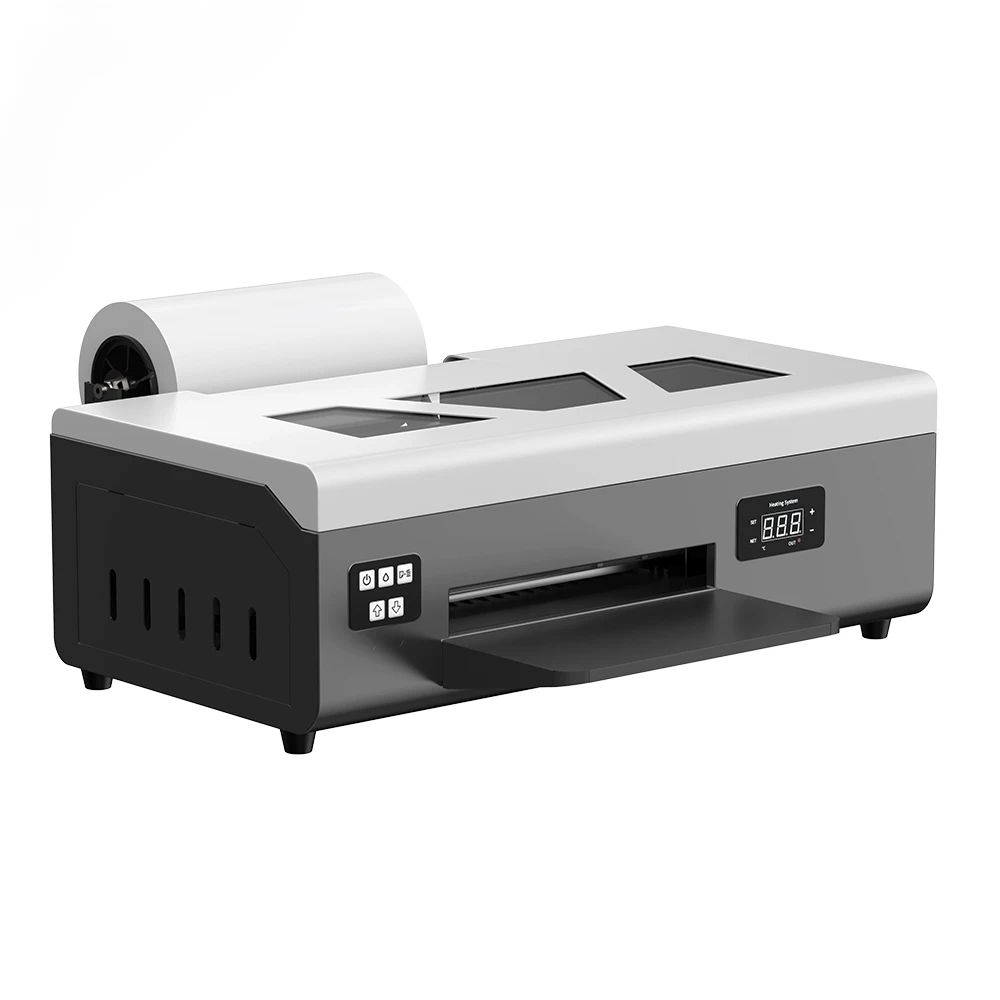 Small mini dtf printer printing machine clothes 6colors ink 2880*1440 DPI FREE Software V11  dtf printer a4 set