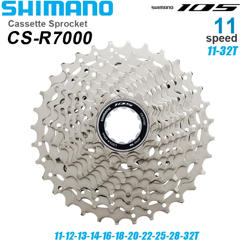 SHIMANO 105 CS-R7000 11S 11-28T 11-30T 11-32T 12-25T HG EV Road Cassette HG700 11-34T Road Bike Freewheel Road Bicycle Sprocket