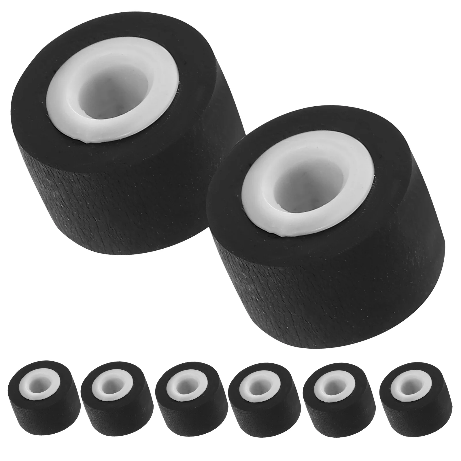 12Pcs Plastic Pinch Roller 9Mm for Tape Recorder Video Player Radio Audio Device Replacement Pulley Bearing Wheel Component
