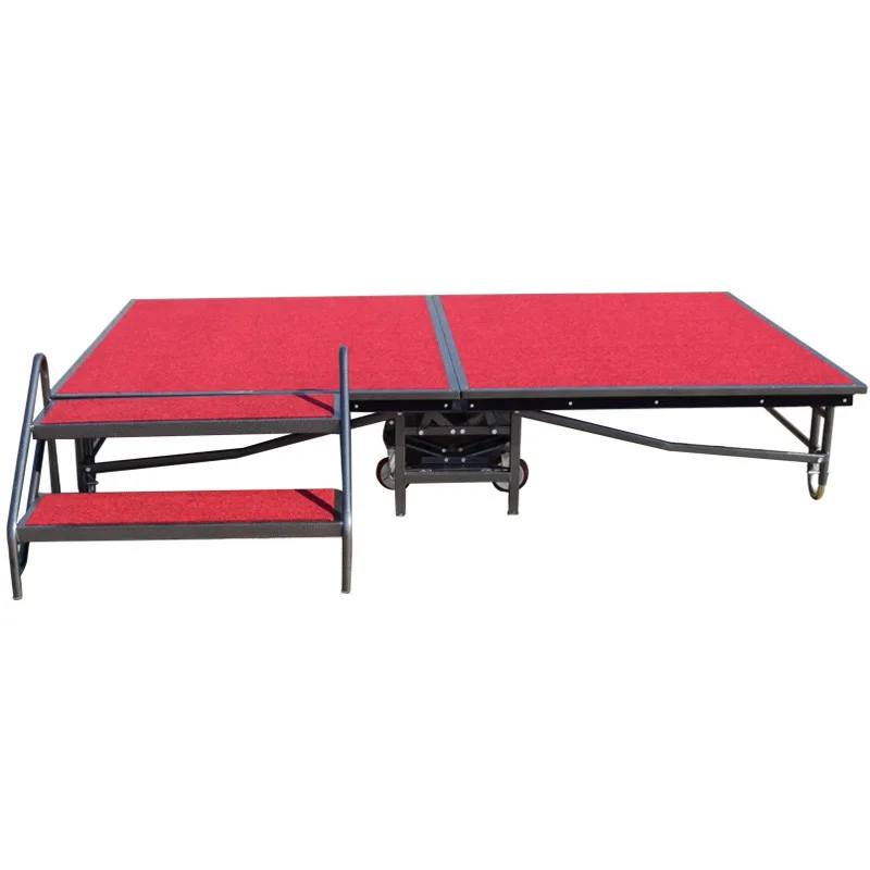 Popular Crowd Fencing Barrier and Folding Portable Stage for Events