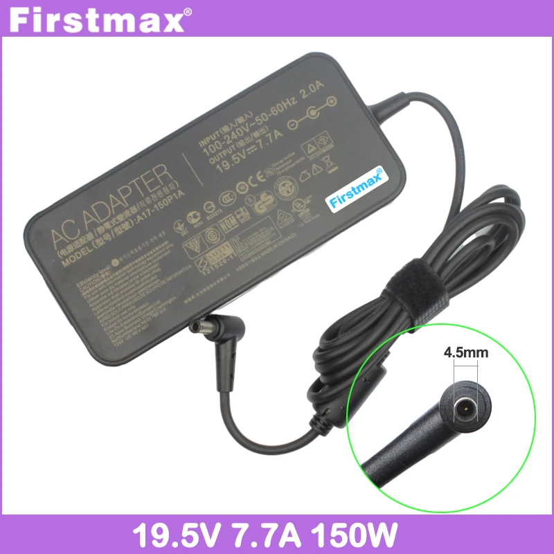 20V 7.5A 150W charger 19.5V 7.7A laptop Adapter for Asus VivoBook PX571GT RX571GT F571LH NX571LH RX571LH X571LH K571LI X571LI