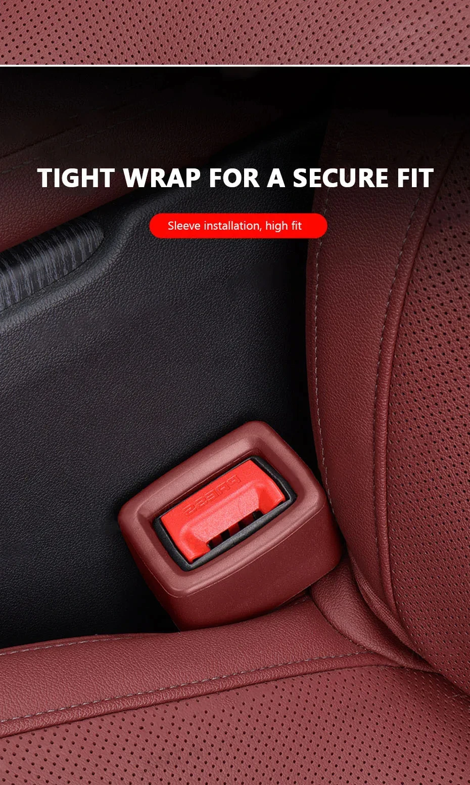 Neue Auto Sitz Gürtel Schnalle Abdeckung Anti Scratch Sicherheitsgurt Taste Schutz Sicherheitsgurt Schutz Abdeckung Auto Innen Zubehör – Detail 3
