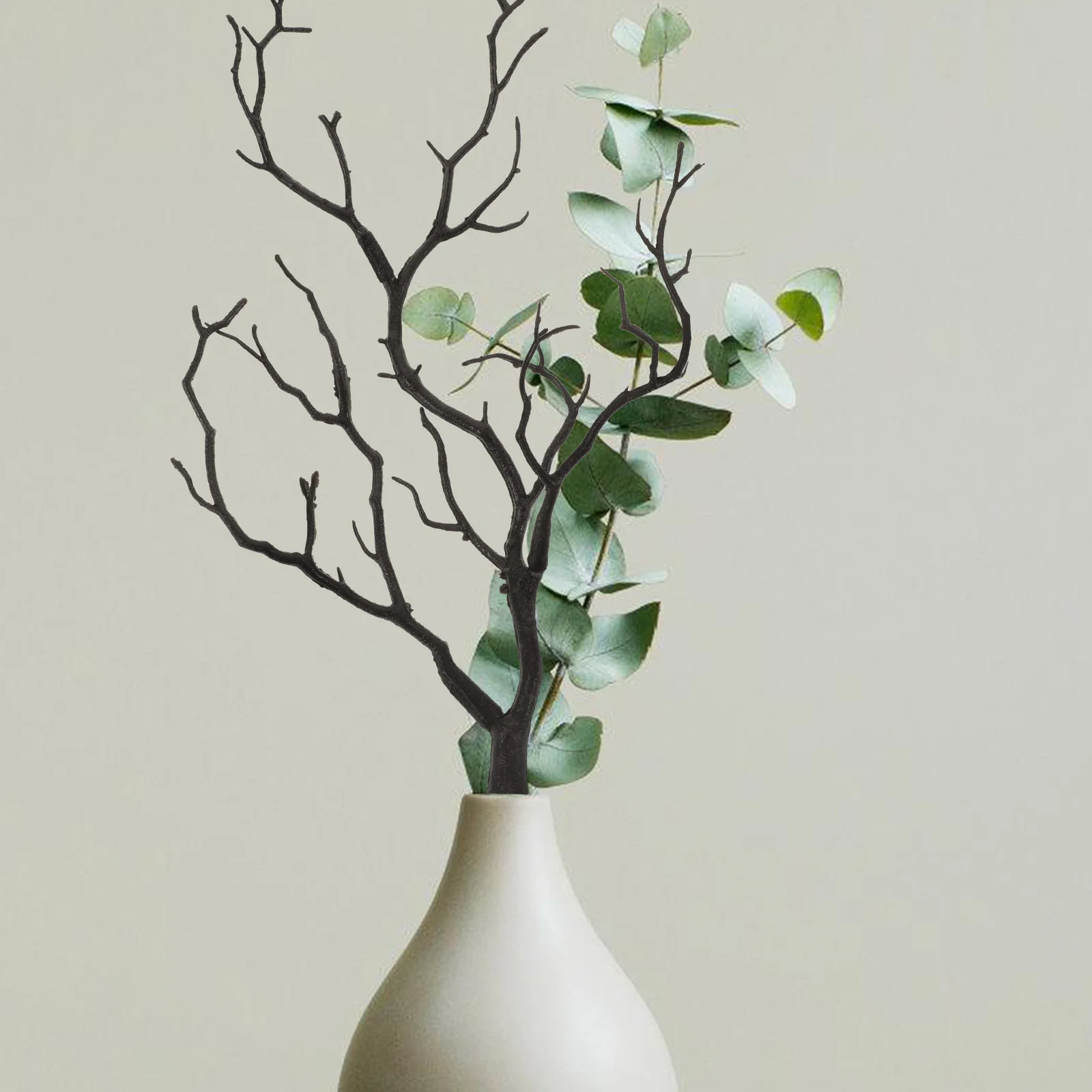 

4pcs Artificial Tree Branch Decor Simulation Dried Twig For Diy Flower Arrangement Vase Filling Home Wedding Decoration Craft