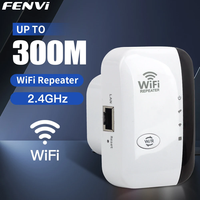 Wireless WiFi Repeater Booster Router 300Mbps Wi-Fi Amplifier Extender 2.4Ghz WPS Long Range Signal Access Point 802.11N