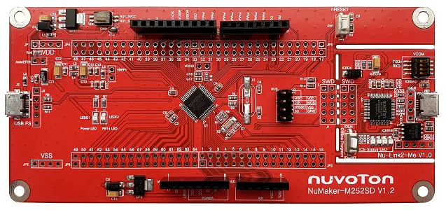 

1pcs Nuvoton new tang NuMaker development board NuMaker-M252SD development board