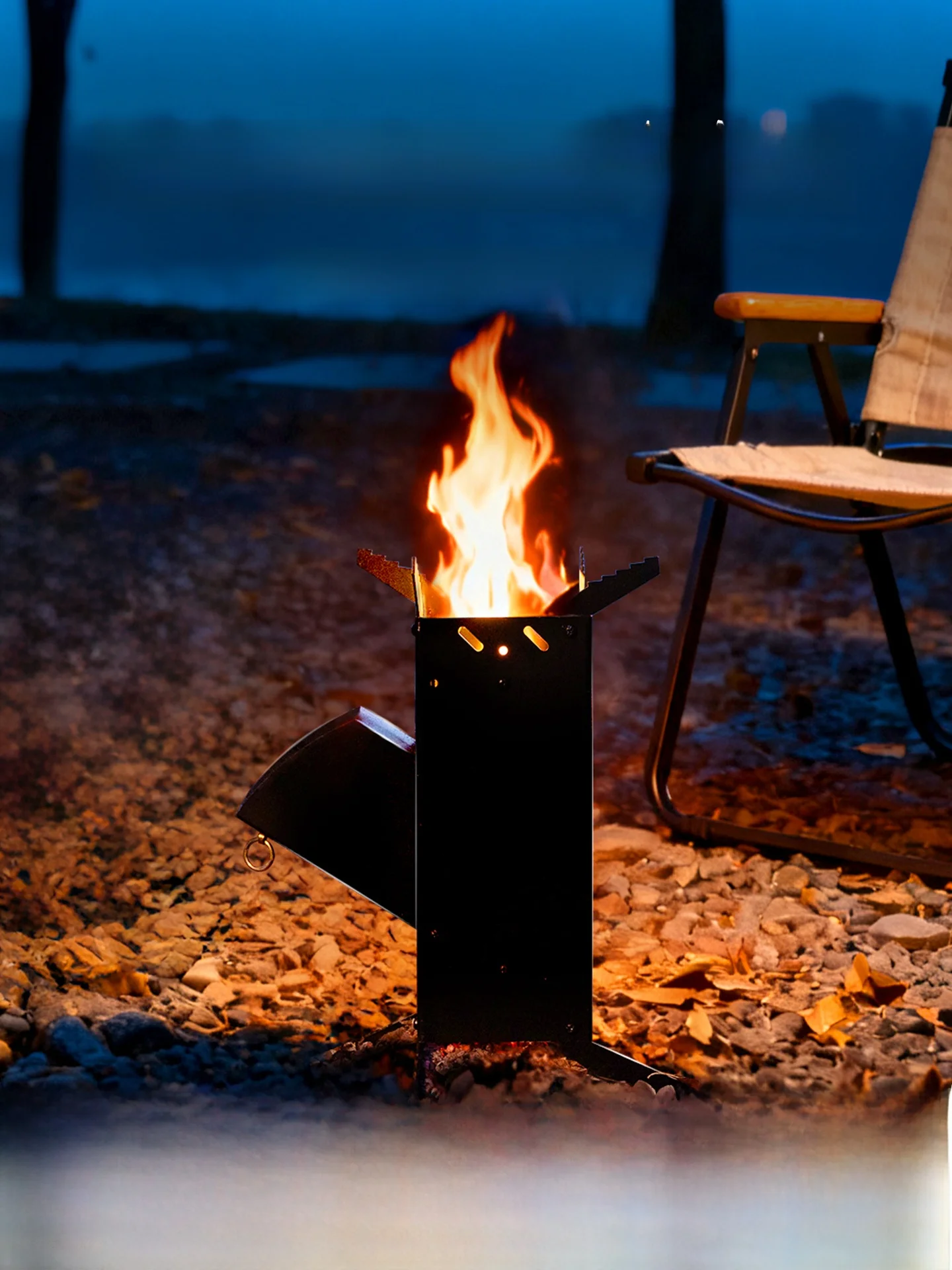 

Портативная уличная печь-плита на дровах для кемпинга, обогрева и приготовления пищи, малогабаритная, для домашнего использования, оборудование для пикника