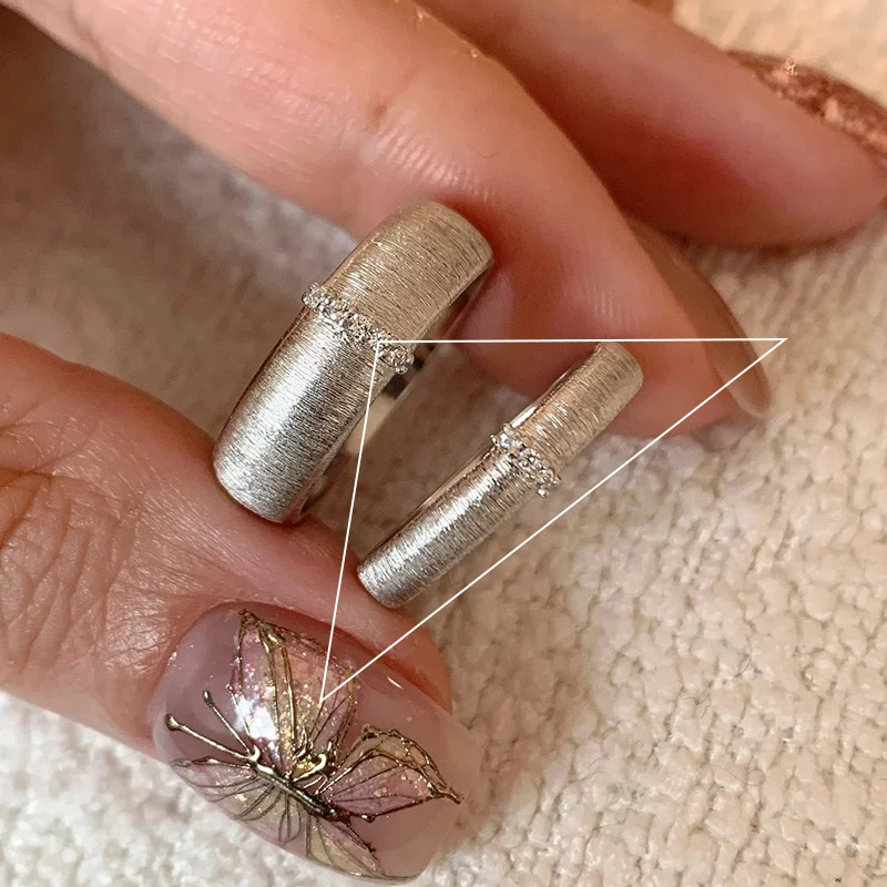 Women's 925 Sterling Silver Vintage Zircon Ring
