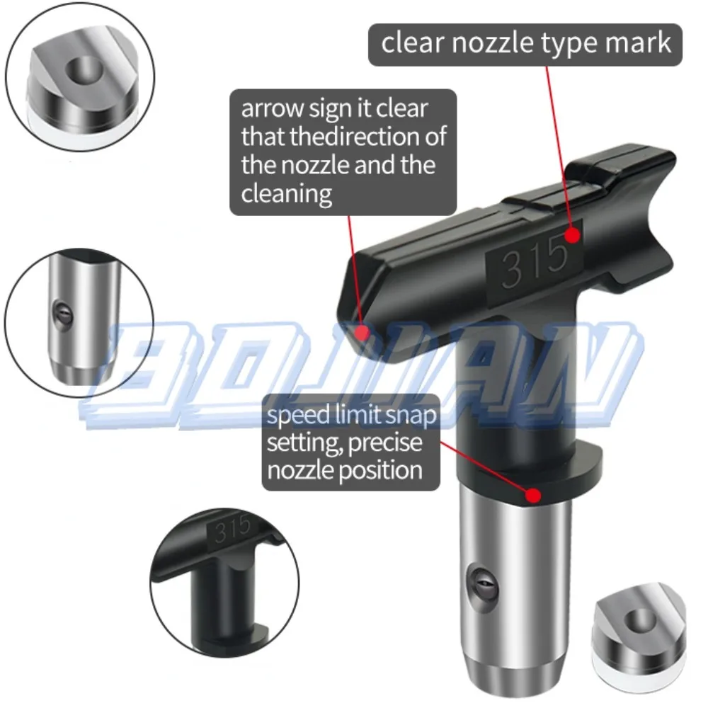 Airless Sprayer Nozzle For Airless Spray Gun And Paint Sprayer 215 315 109 421